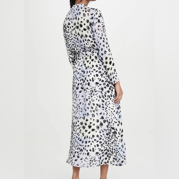 Bella Dahl Maxi Shirt Dress Ink Dots - Picture 10 of 12